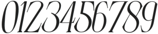 ElphadoraItalic-Regular otf (400) Font OTHER CHARS