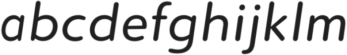 Elpy Regular Italic otf (400) Font LOWERCASE