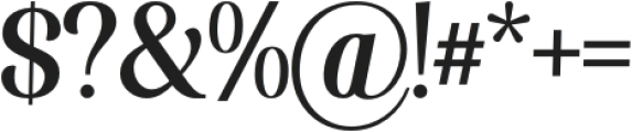 Elsain Medium otf (500) Font OTHER CHARS