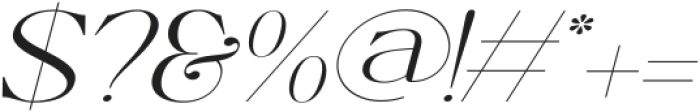 Elthia Variable Itc Italic ttf (400) Font OTHER CHARS