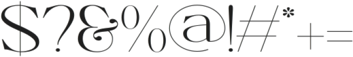 Elthia Variable Regular ttf (400) Font OTHER CHARS