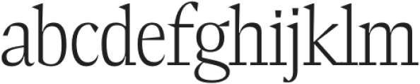 Elvira Serif Extralight otf (200) Font LOWERCASE