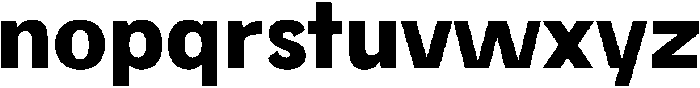 Elysia Black otf (900) Font LOWERCASE