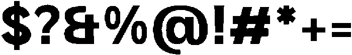 Elysia Extra Bold otf (700) Font OTHER CHARS
