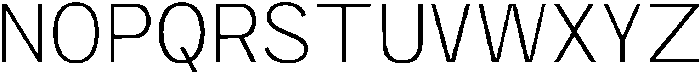 Elysia Thin otf (100) Font UPPERCASE