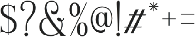 ElysianManor-Regular otf (400) Font OTHER CHARS
