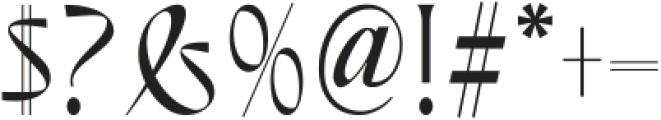 Elysium Regular ttf (400) Font OTHER CHARS