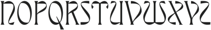 Elysium Regular ttf (400) Font UPPERCASE