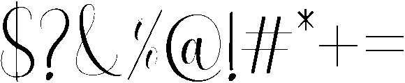 elizabeth otf (400) Font OTHER CHARS