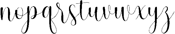 elizabeth otf (400) Font LOWERCASE