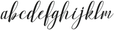 elmahyra ttf (400) Font LOWERCASE