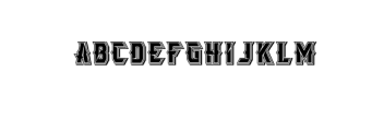 ELAGO SPARTA SPURS.otf Font LOWERCASE