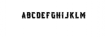 ELAGONIAN SPURS SHADOW.otf Font UPPERCASE