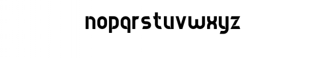 Electron.ttf Font LOWERCASE