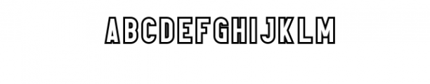 Elephant-OutlineThree.otf Font UPPERCASE