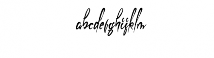 EllpacinoHandbrush.otf Font LOWERCASE