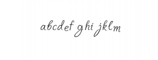 Elthin-Regular.ttf Font LOWERCASE