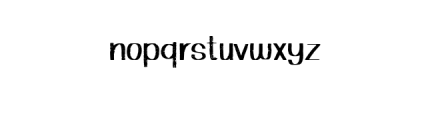 Elvian Font LOWERCASE