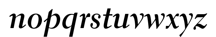 ElectraLTStd-BoldCursive Font LOWERCASE