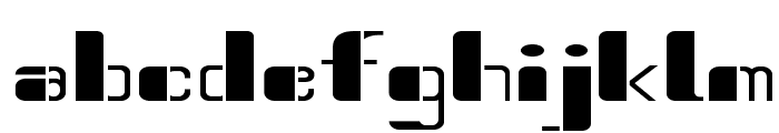 Electrico-ExpandedBold Font LOWERCASE