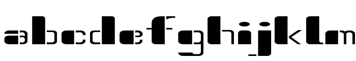 Electrico-ExtraexpandedBold Font LOWERCASE