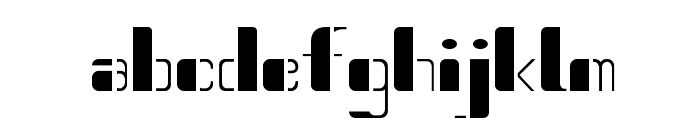 Electrico Font LOWERCASE