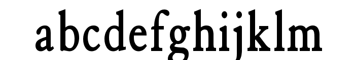 Elephant Condensed Bold Font LOWERCASE