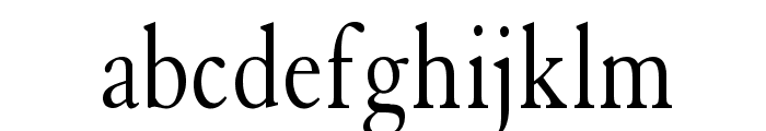 Elephant Condensed Normal Font LOWERCASE