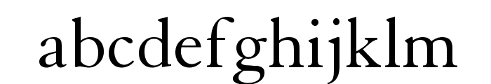 Elephant Normal Font LOWERCASE