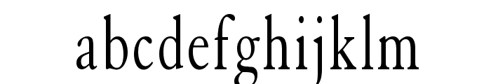 Elephant Thin Normal Font LOWERCASE