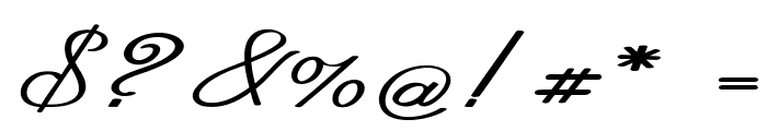 Elevane-ExpandedBold Font OTHER CHARS