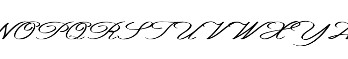Elevane-ExtraexpandedRegular Font UPPERCASE