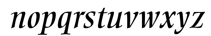EllingtonMTStd-Italic Font LOWERCASE