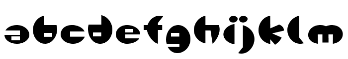 ElliptoBold Font LOWERCASE