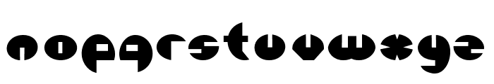 ElliptoBold Font LOWERCASE