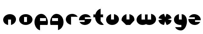 Ellipto Font LOWERCASE