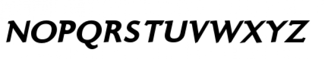 Ela Demiserif Xe Bold Caps Italic Font LOWERCASE