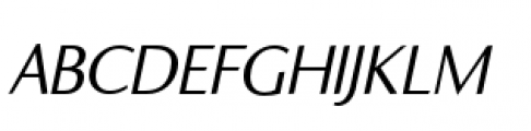 Ela Sans Light Caps Italic Font LOWERCASE