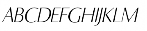 Ela Sans Xe Light Italic Font UPPERCASE