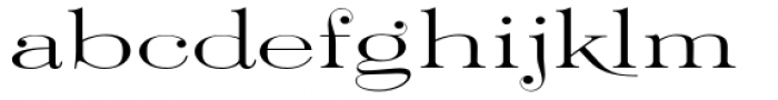 Elegia Light Font LOWERCASE