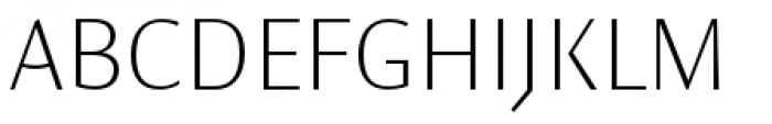 Elemental Sans Pro Extended Light Font UPPERCASE