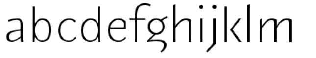 Elemental Sans Pro Extended Light Font LOWERCASE