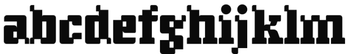 Elkysis Black Font LOWERCASE