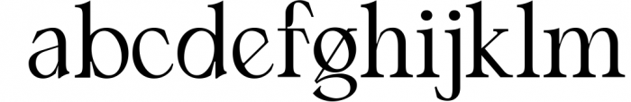 El Fonte Angelia - Regular Version Font LOWERCASE