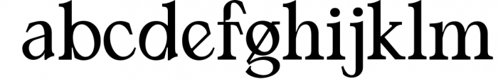 El Fonte Angelia - Semi Bold Version Font LOWERCASE