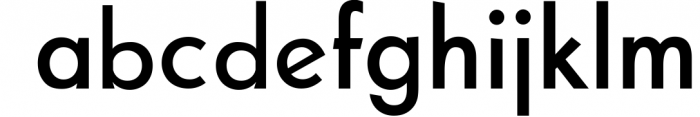Electro Sans Typeface V2.0 Font LOWERCASE