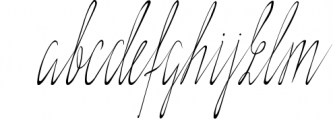 Elegance - delicate script Font LOWERCASE