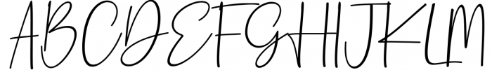 Elegant Handwritten Font Bundle 4 Font UPPERCASE