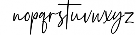 Elegant Handwritten Font Bundle 4 Font LOWERCASE