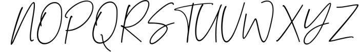 Elegant Handwritten Font Bundle 6 Font UPPERCASE